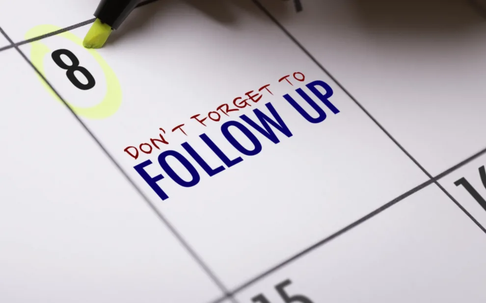 Dont,Forget,To,Follow,Up calendar saying dont forget follow up